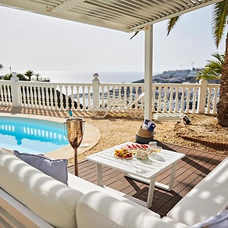 Stunning Villa With Breathtaking Ocean View Mogán Extérieur photo