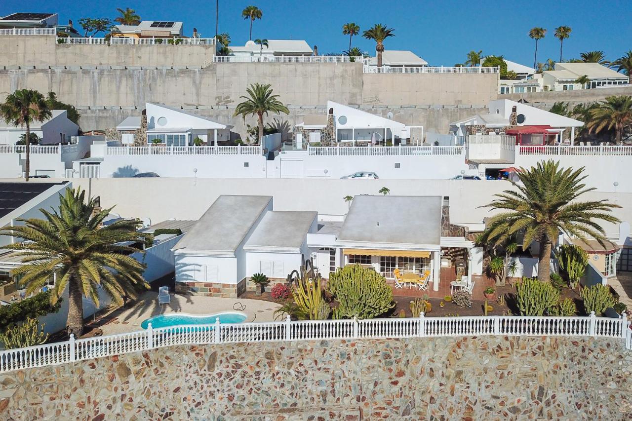 Stunning Villa With Breathtaking Ocean View Mogán Extérieur photo