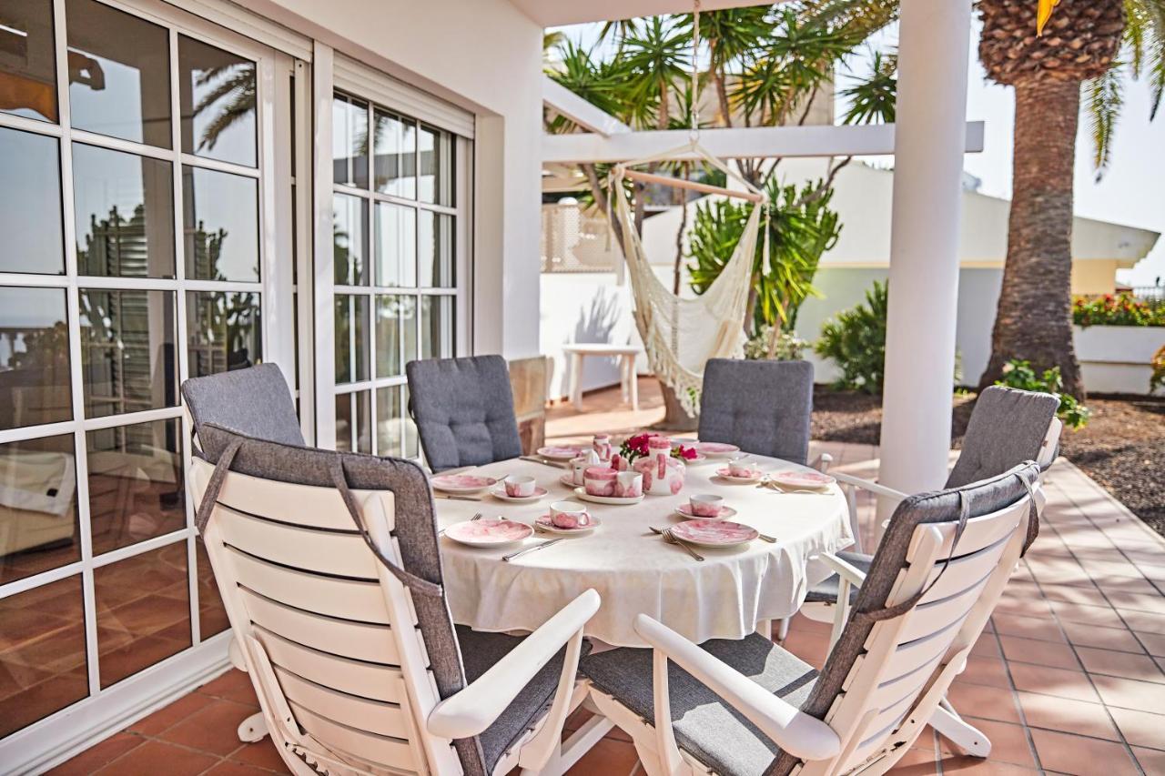 Stunning Villa With Breathtaking Ocean View Mogán Extérieur photo