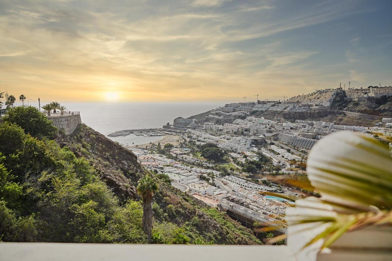 Stunning Villa With Breathtaking Ocean View Mogán Extérieur photo