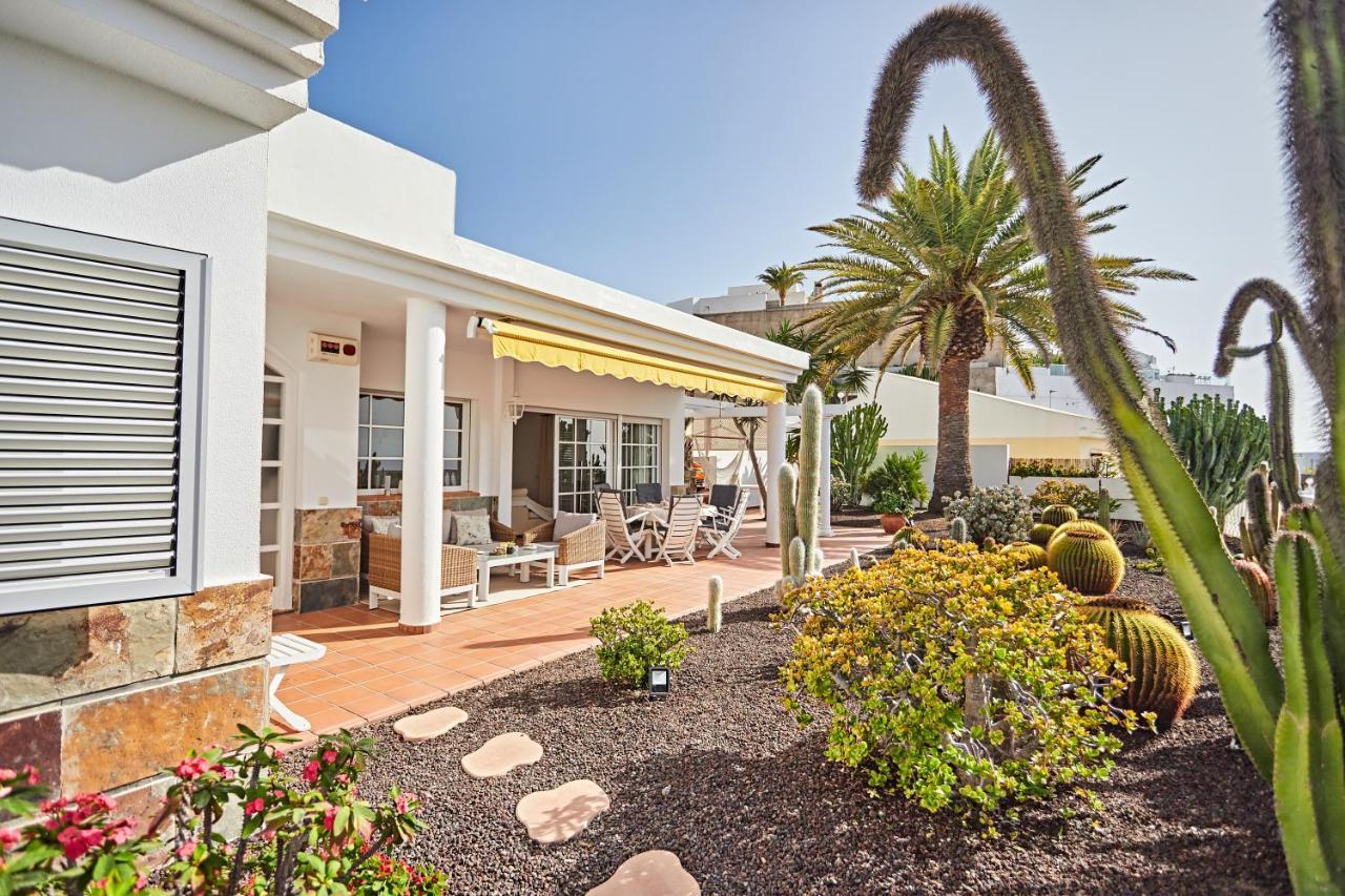 Stunning Villa With Breathtaking Ocean View Mogán Extérieur photo